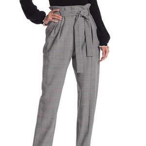 Paper Bag Pleated Trouser